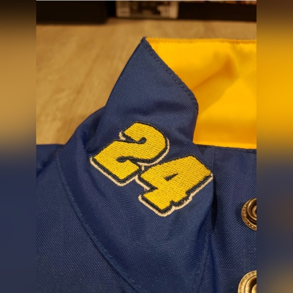 Vintage Nascar Jeff Gordon Nutmeg Racing Jacket Mens Size XL DuPont Racing NEW - Picture 8 of 11